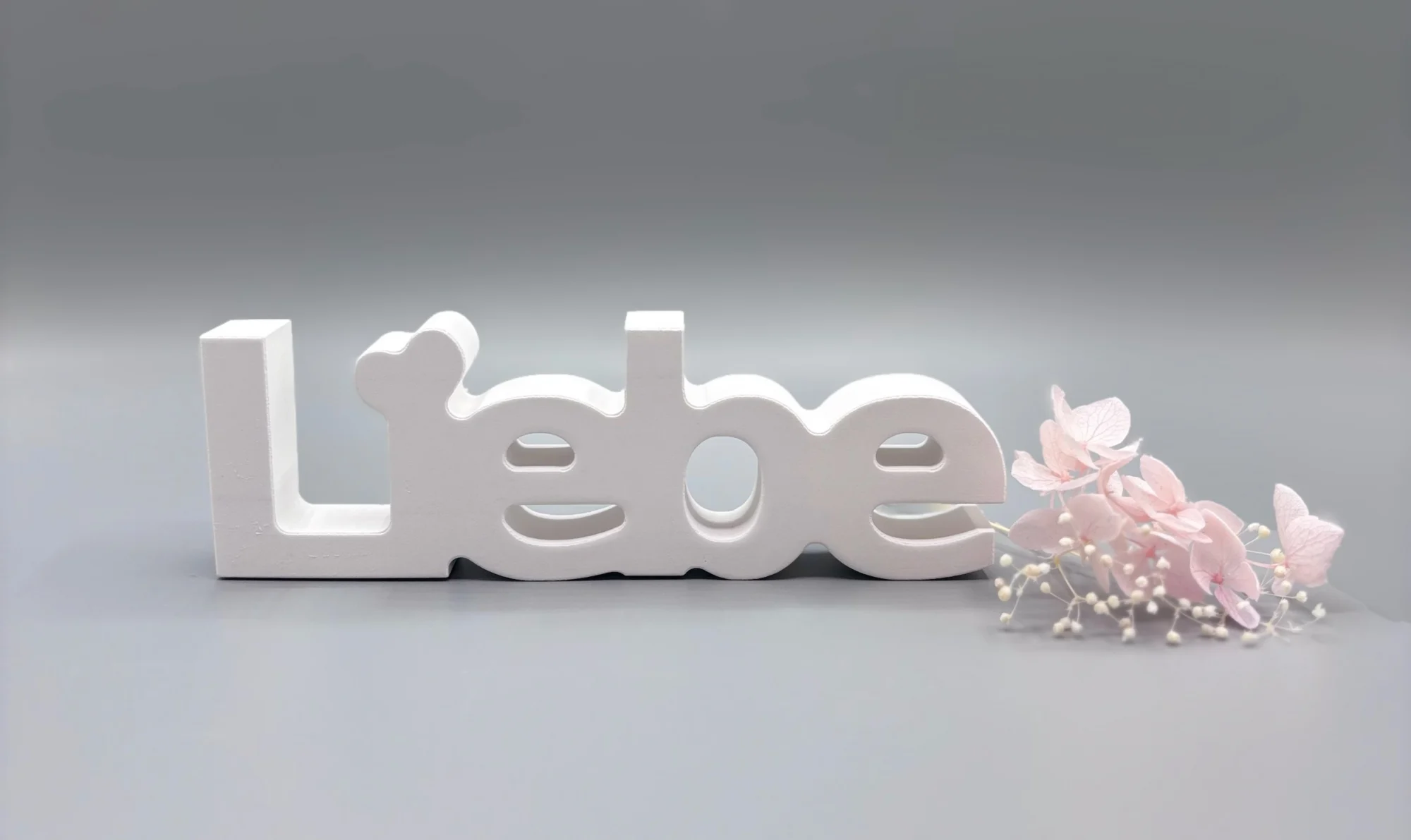 Schriftzug Liebe – Bild 4